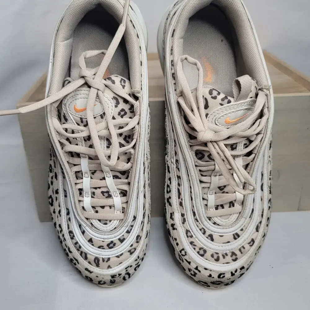 Nike- Women's Air Max 97- Desert Sand- Leopard Print- size 9.5 - Picture 6 of 8